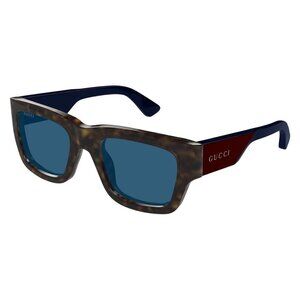 New GUCCI Havana Square GG1668S 002 Sunglasses Women